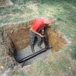 Installing Underground Pipe