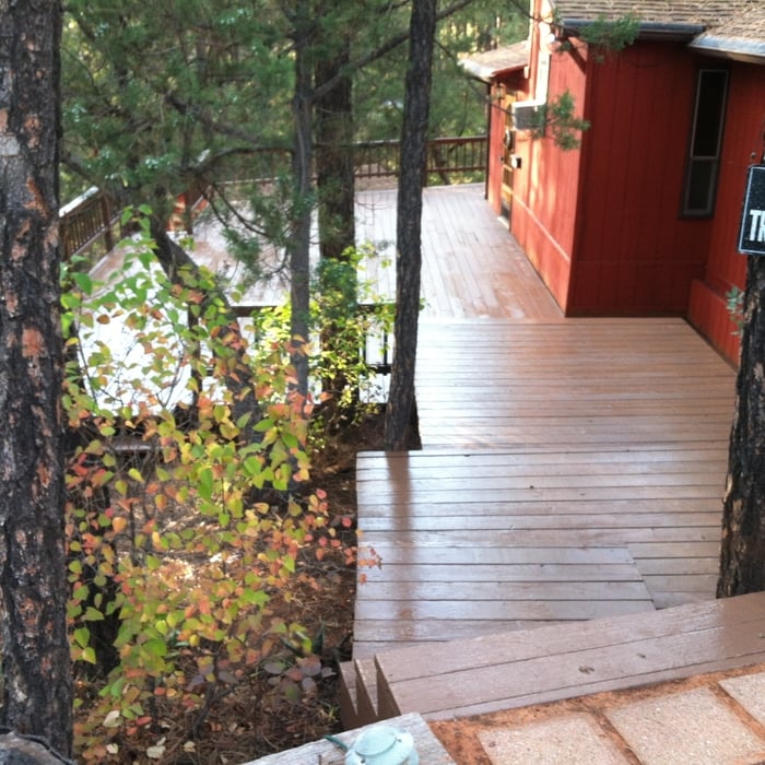 Exterior Wood Deck Repaint