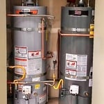 dual water heater set up