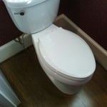 New ADA "comfort height" toilet