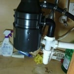 Replace worn out disposal with a new one