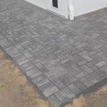 Brick paver patio
