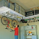 Utilize the top and bottom of the shelf
