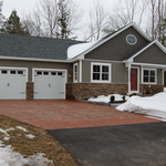 brick heated driveway