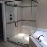 Custom Frameless Shower Enclosure
