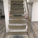 Basement Stairs Before