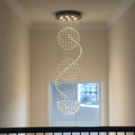 Beautiful Chandelier Install