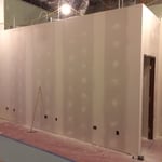 Metal studs and drywall