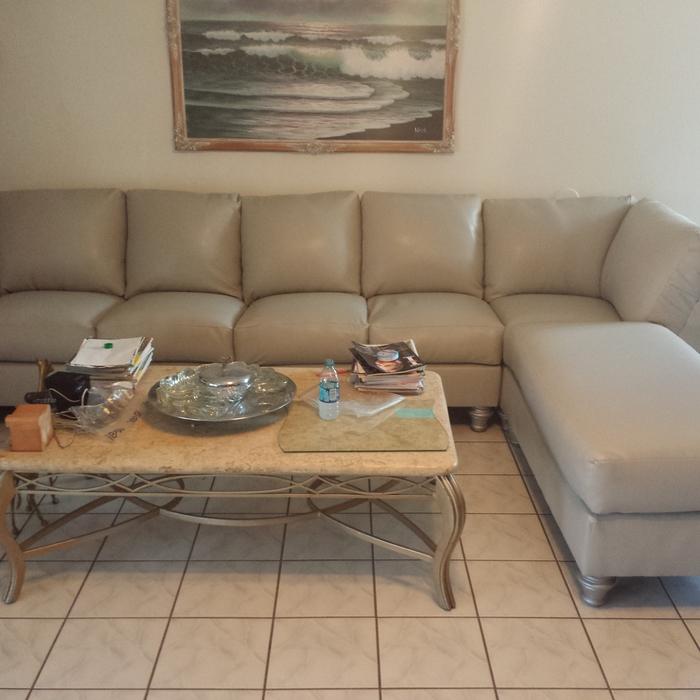 Custom made from scratch 5 piece sectional