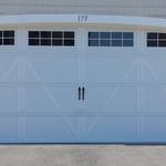 16x7 Carriage house door with 4" overlay