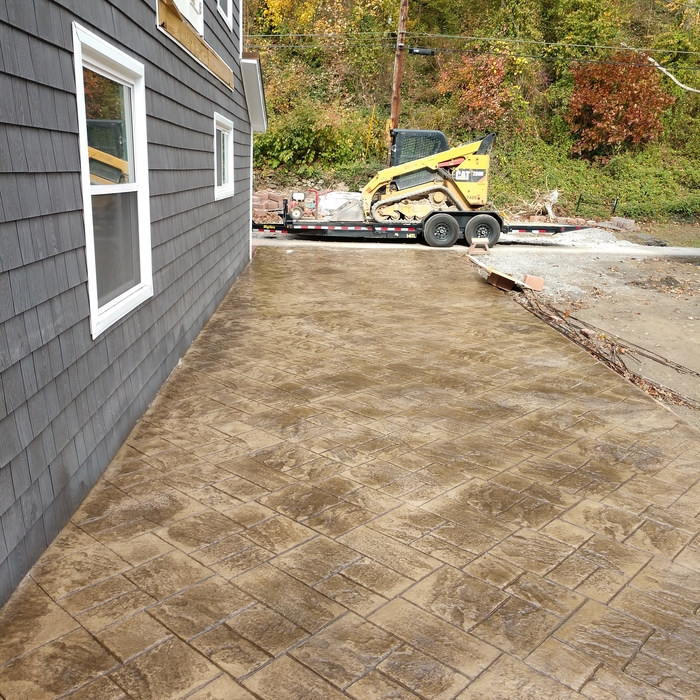 Stamped Concrete Ashlar Slate