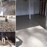Garage floor make over