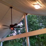 deck fan and lighting
