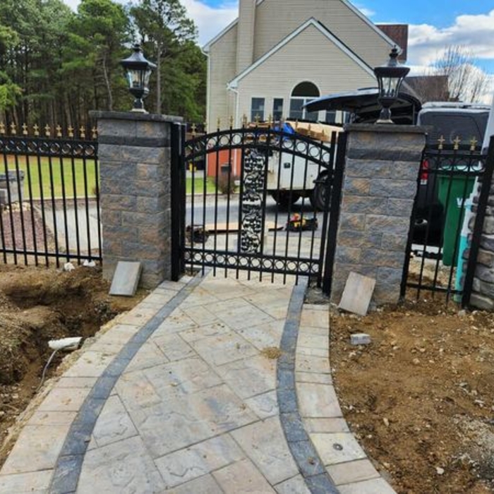 Wrought Iron Install