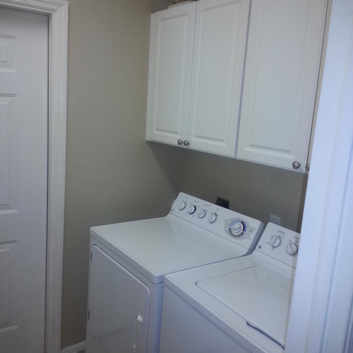finished cabinets