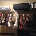 Accessories Closet for Purses!