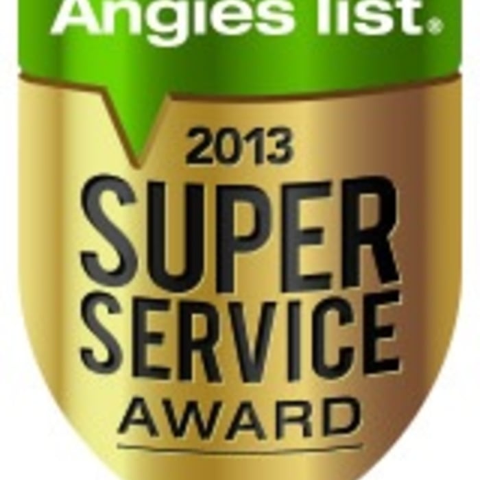 Angie's List Super Service Award.