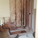 Demo of original bath