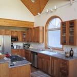 Kitchen of Jun Lake custom home