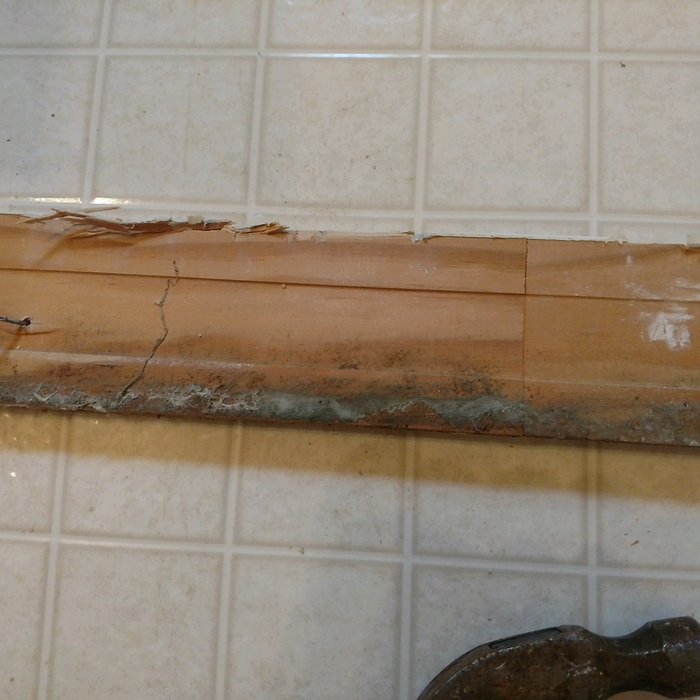 Beginning of the removal process