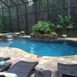 Custom swimming pool