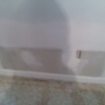 minor sheet rock repair, skim coat
