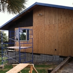 siding and pick of windows