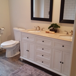 Upscale bathroom remodel