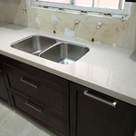 S.S. Countertop w/Stainless Steel Sink.