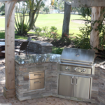 Outdoor BBQ Kitchen
