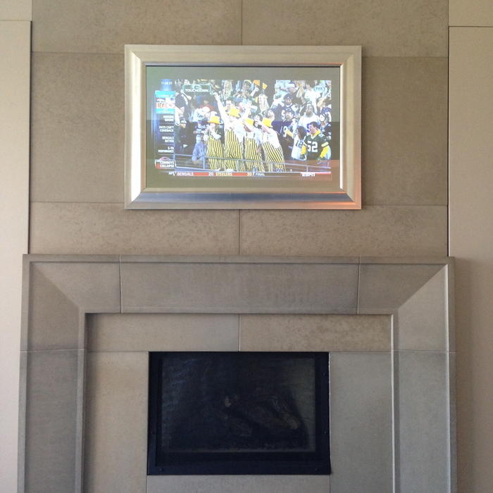 TV in hidden mirror