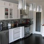 White and high Kitchen Cabinets
