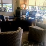 Desk area
