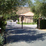 Custom stone entrances and walls