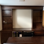 Home bar - stone accents