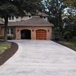 Stamped Concrete Driveway