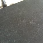 knife marks before