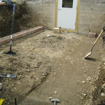 Base and first tread