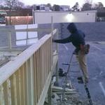 580 SF Deck construction