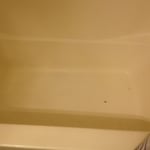 bottom of the tub