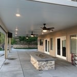 Custom patio cover