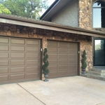 Dark Brown Garages