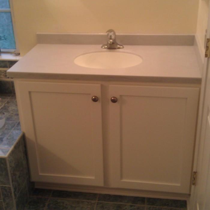 Bathroom Vanity Refacing