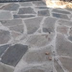 Repair of flagstone