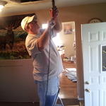 replaceing ceiling patch