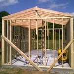 Beginning shed