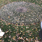 Circular Paver Patio Wash