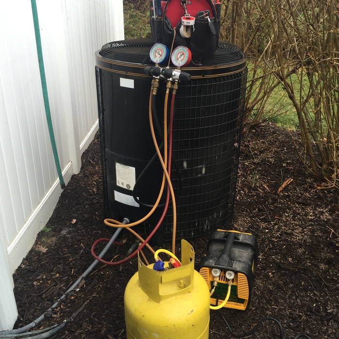Reclaim and Recycle old Freon