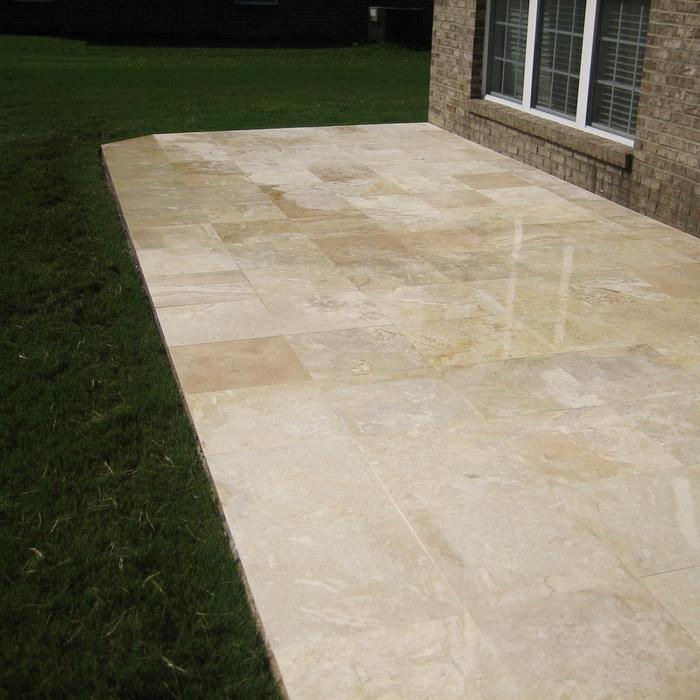Custom Stone Patio