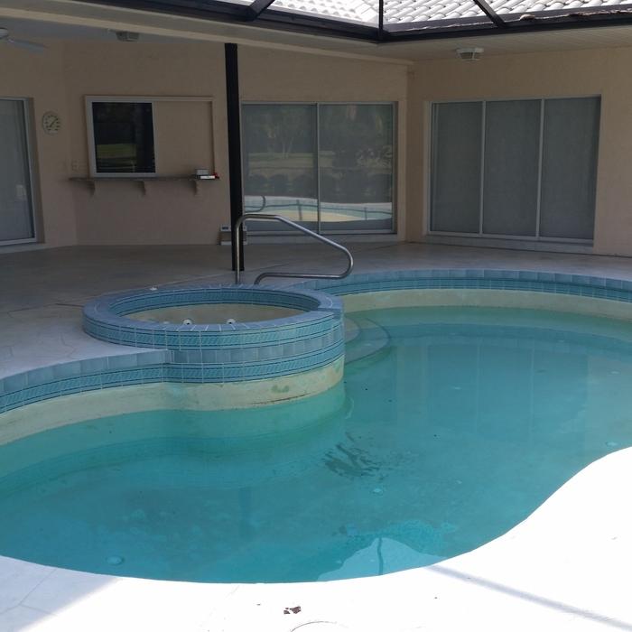 Pool, spa deck remodel